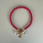 Collana estiva, collana resina rosa, collana con conchiglie, ciondolo cavalluccio marino, collana resina italiana, regalo per ragazza. Collane artigianali di Resina