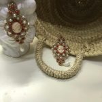 Orecchini siciliani, orecchini con base in chiacchierino dorato, orecchini tricot oro, orecchini Cammeo vero, perle bianche e rosse Orecchini con Cammeo