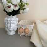Orecchini argento 925, orecchini vistosi e leggeri, orecchini Cammeo ovale rosa, resina italiana, grappoli di perle, orecchini classici. Orecchini con Cammeo