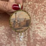 Collana con ciondolo “Vedute di Sicilia” – Etna e Liotru Piazza Duomo Catania Collane caratteristiche siciliane