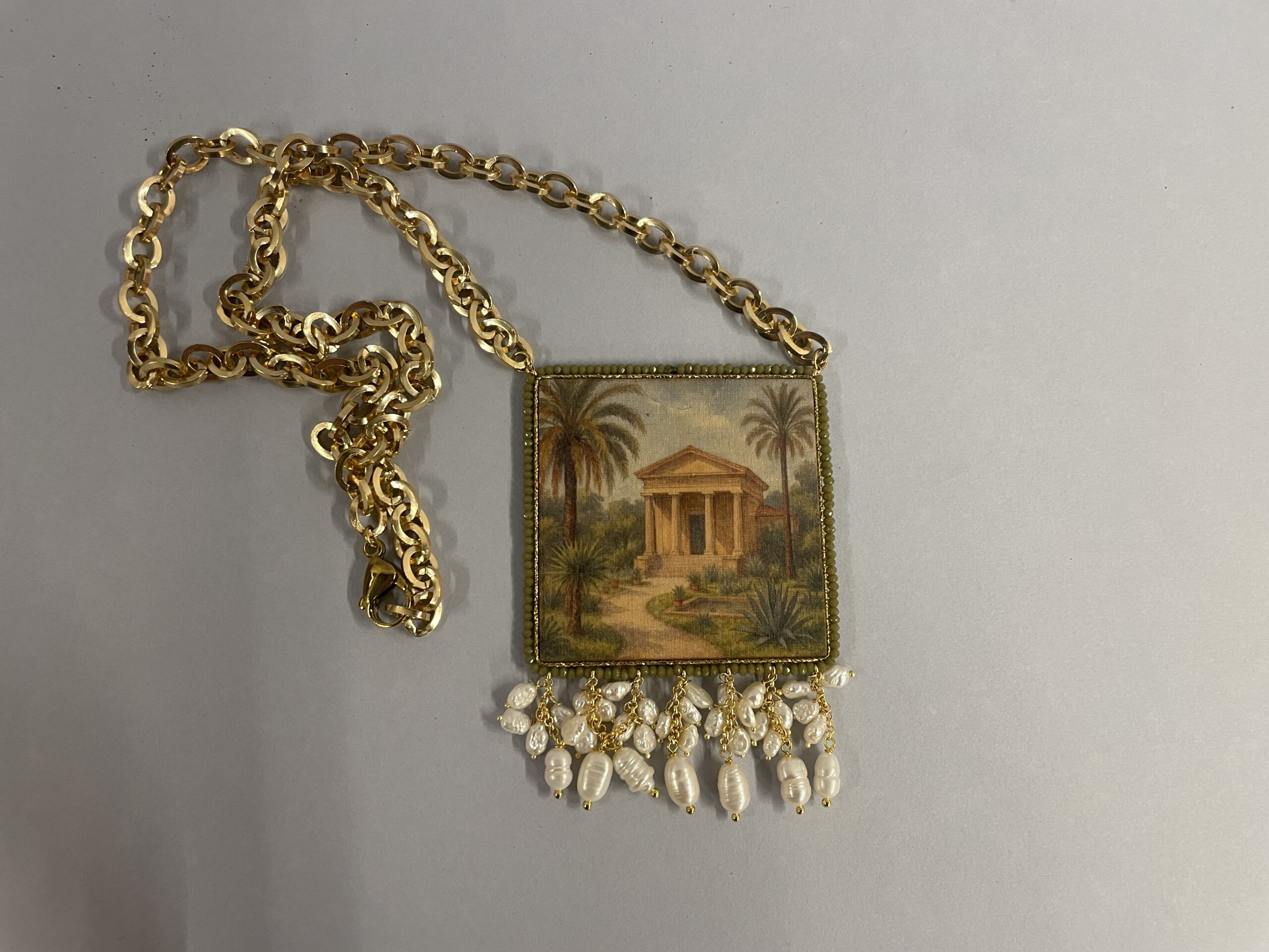 collana artigianale orto botanico palermo
