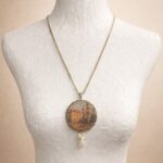 Collana con ciondolo “Vedute di Sicilia” – Palermo arabo-normanna Collane caratteristiche siciliane