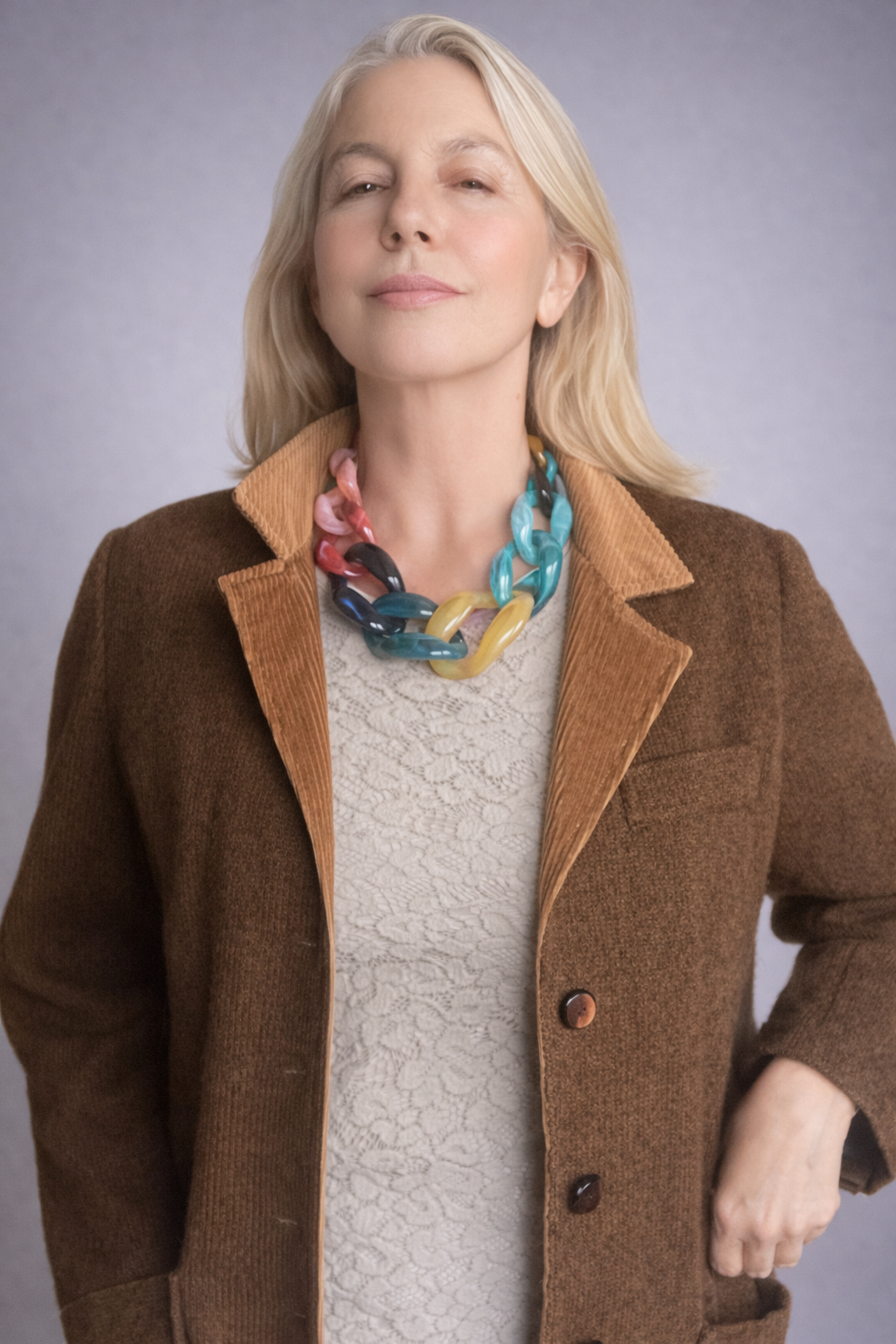 collana maxi resina colori assortiti