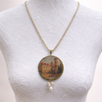 Collana con ciondolo “Vedute di Sicilia” – Palermo arabo-normanna Collane caratteristiche siciliane