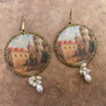 Orecchini siciliani artigianali “Vedute di Sicilia” – Palermo arabo-normanna Orecchini caratteristici siciliani