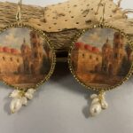 Orecchini siciliani artigianali “Vedute di Sicilia” – Palermo arabo-normanna Orecchini caratteristici siciliani