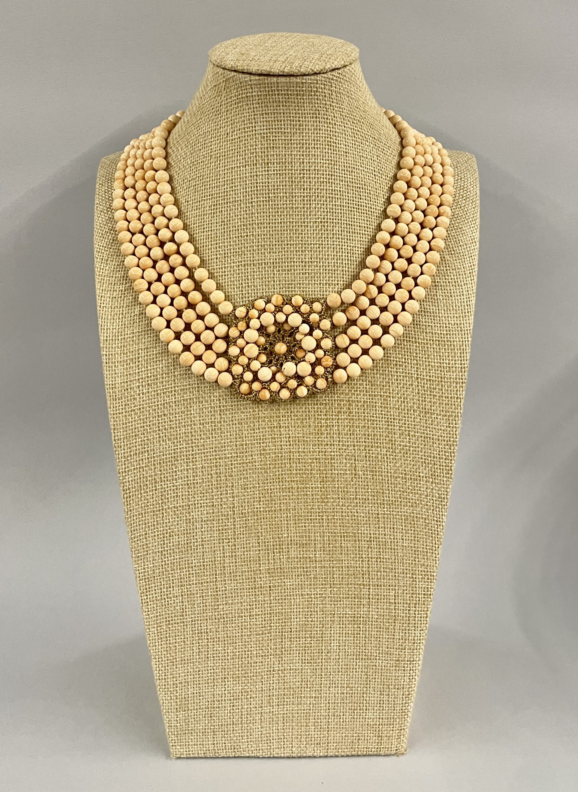 collana artigianale corniola chiara