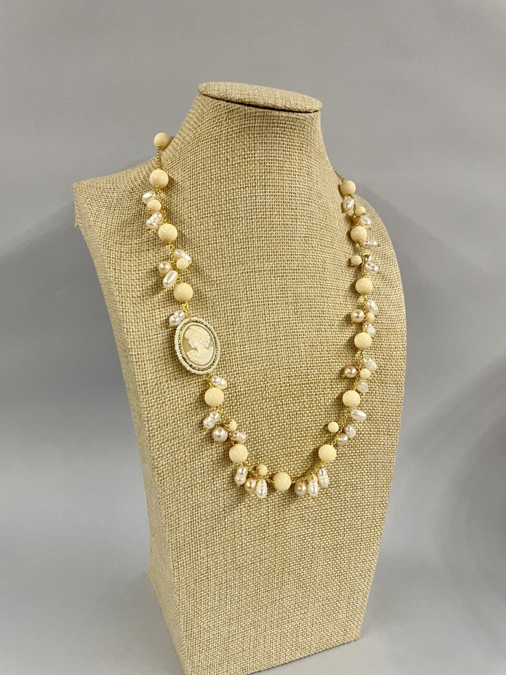 collana artigianale cammeo autentico