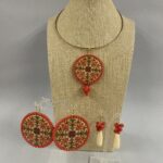parure completa collezione Geometrie maiolicate