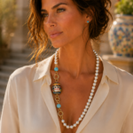 collana testa di moro caltagirone