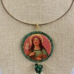 dettaglio ciondolo santa rosalia