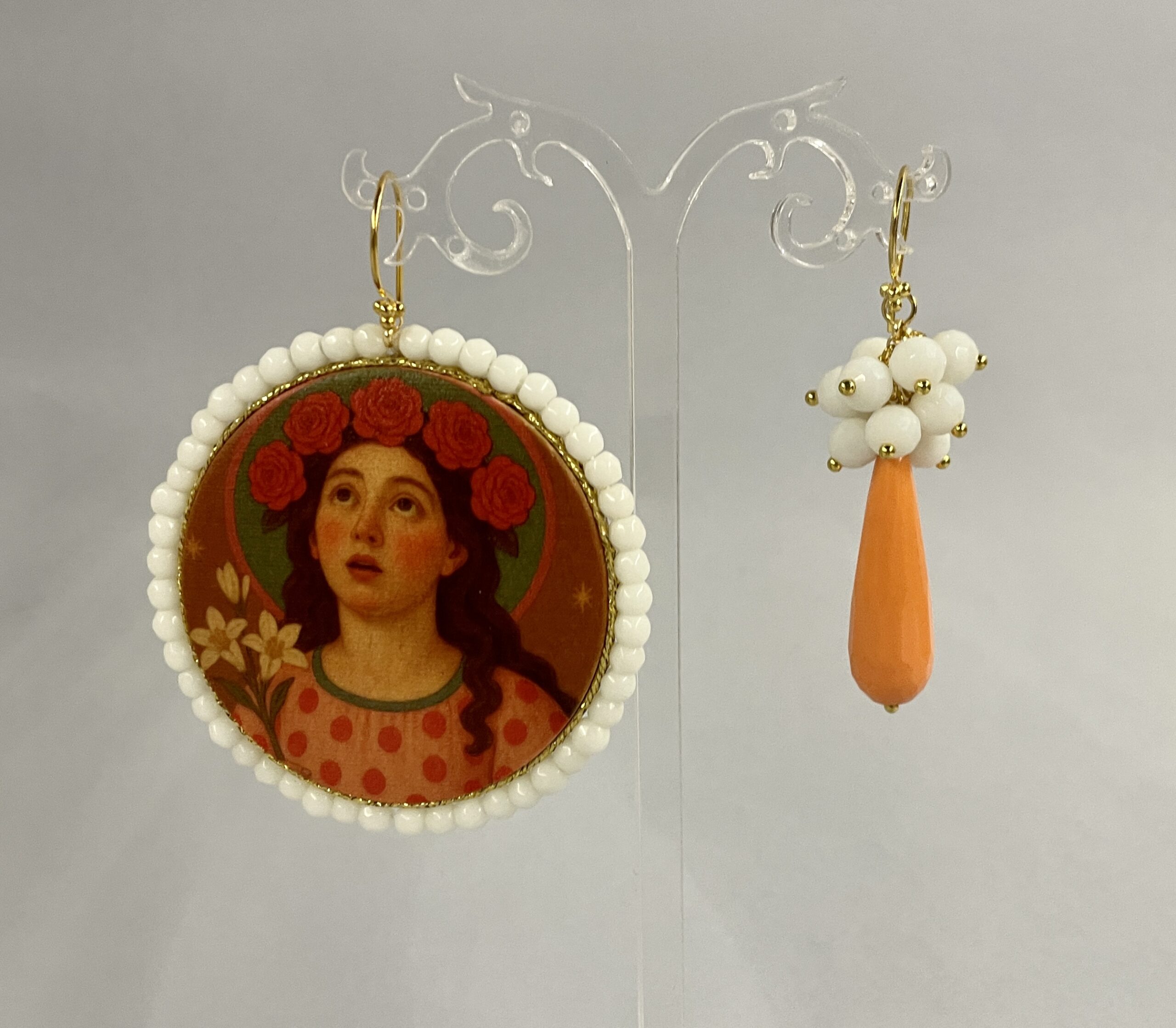 orecchini icone pop santa rosalia